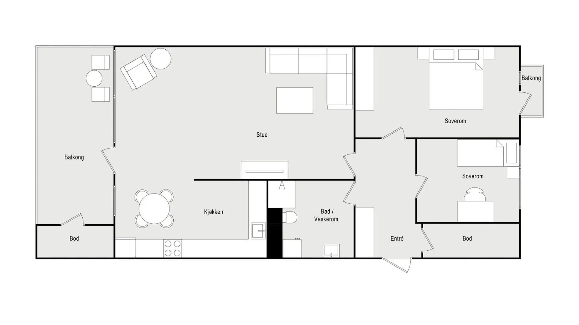 Dinbnb Apartments I Apartment On Island I Terrace And Grill I Free Parking Μπέργκεν